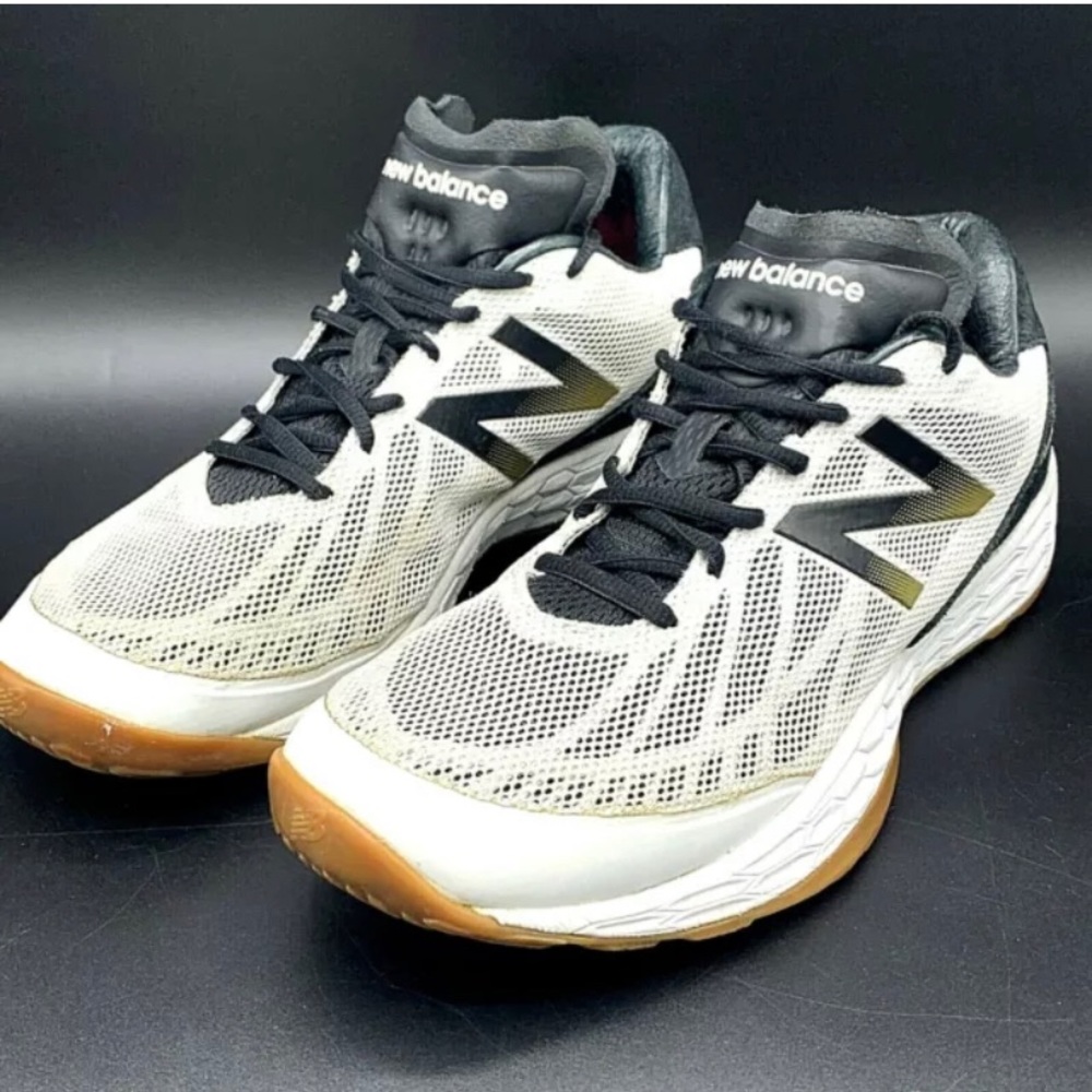 NEW BALANCE FRESH FOAM TRAINER 80v3 Mens White Black Athletic Sneaker